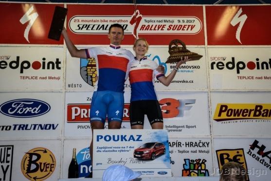 Mistrovské Sudety vyhráli Boudný a Pichlíková