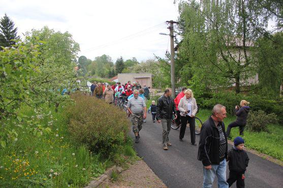 V Hejtmánkovicích byl otevřen nový úsek zadní cesty