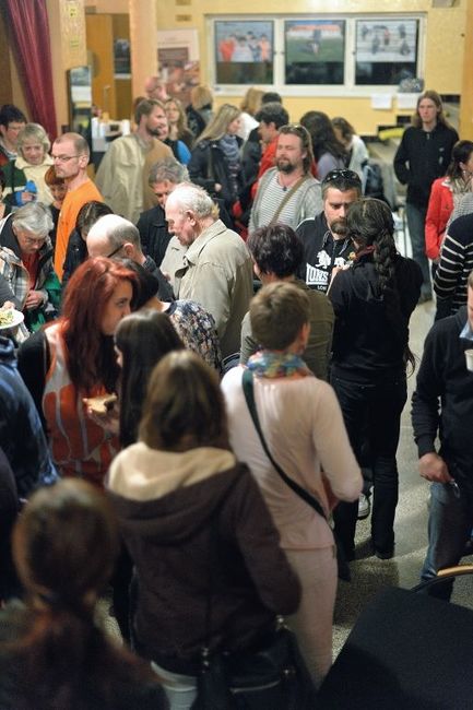Fotografie Jana Záliše z prvního dne festivalu Jeden svět