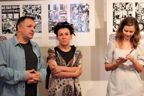 Festival Hory literatury nabídl výstavu komiksů i besedu s předními polskými spisovateli