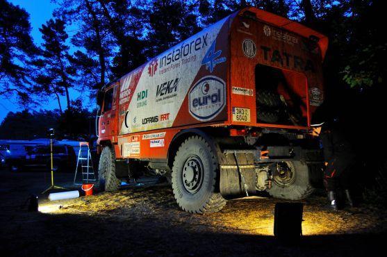 Závodní Tatra z jetřichovského Svoboda Tatra Teamu vyjela 3. místo na MT Rally Drawsko Pomorskie