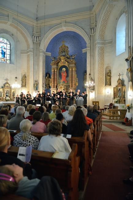 Koncert Kühnova smíšeného sboru navštívilo více než pět stovek lidí 