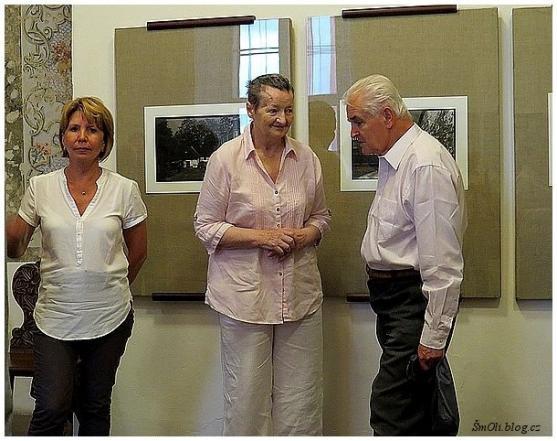 Dernisáž výstavy Jindřicha Růžičky s názvem V prostoru paměti 