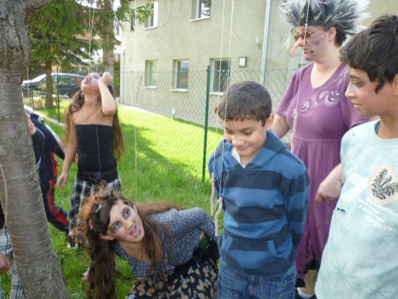 Na několika místech na Broumovsku se slétaly čarodějnice 