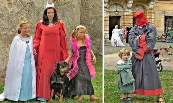 Dámy v nádherných šatech, pánové v cylindrech...Takové byly Zámecké slavnosti v Adršpachu 