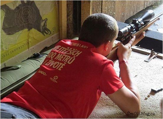 Na olivětínské střelnici se střílelo na lišku