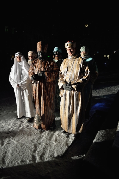 Broumovské náměstí ožilo díky živému betlému