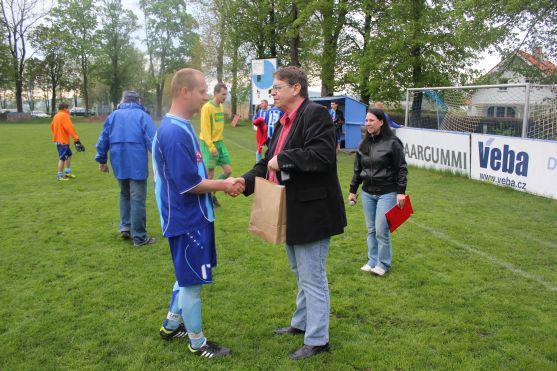 Fotbal: Broumov zvítězil před očima hejtmana France