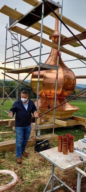 Věžička kostela v Ruprechticích skrývá poselství budoucím pokolením 