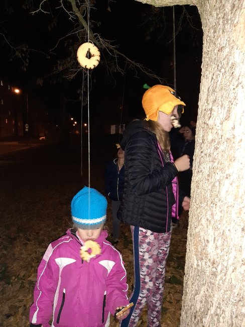 Haloweenská gymnastika