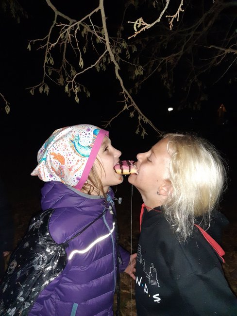 Haloweenská gymnastika