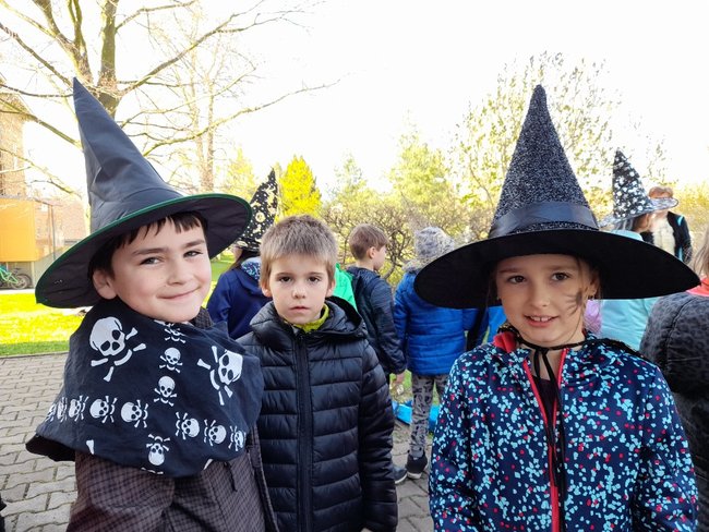 Čarodějnický den na Masarykově škole