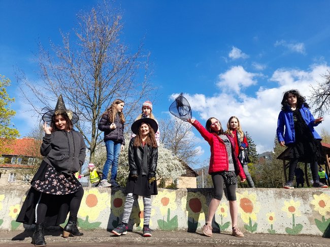 Čarodějnický den na Masarykově škole