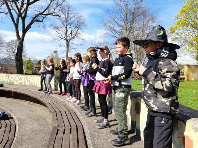 Čarodějnický den na Masarykově škole