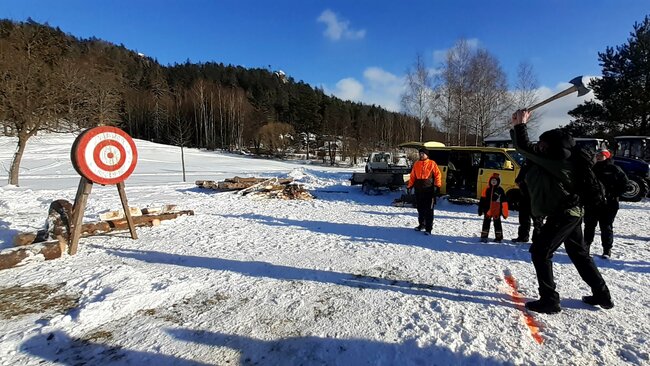 Obrazem: Dřevorubec roku je s úspěchem zpět