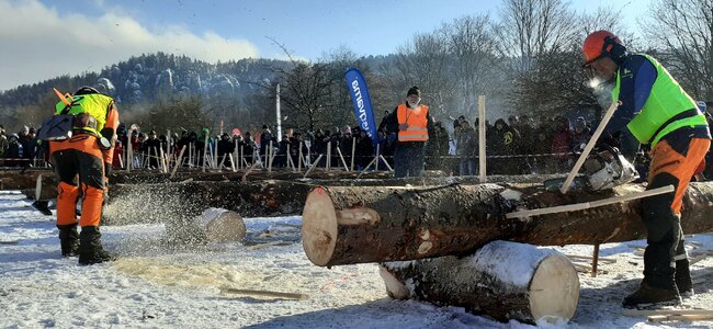 Obrazem: Dřevorubec roku je s úspěchem zpět