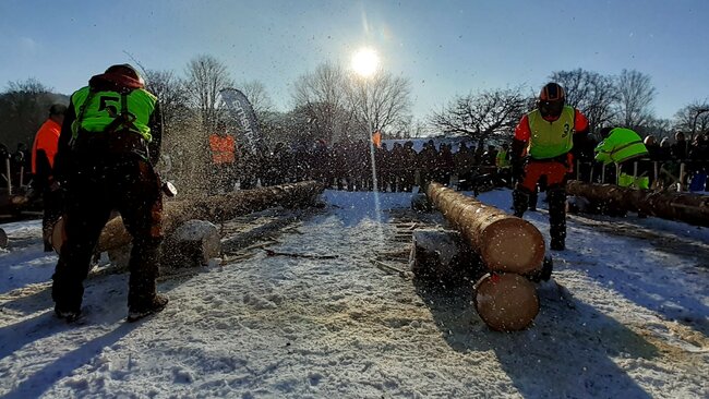 Obrazem: Dřevorubec roku je s úspěchem zpět