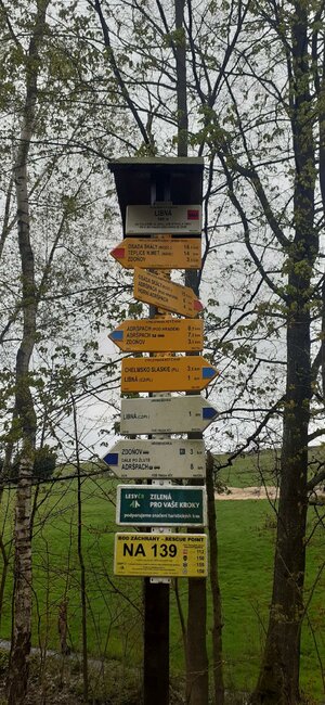 Z Adršpachu na Libnou je část nové cyklostezky