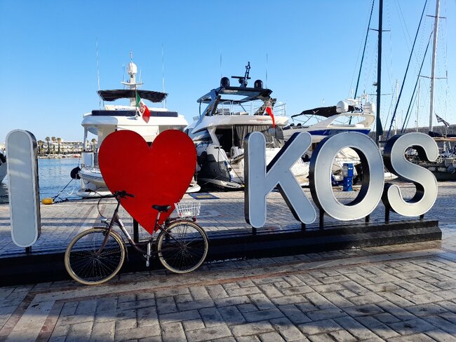 Řecký ostrov Kós jako utajený ráj cyklistů