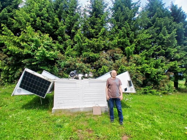 Mít vlastní hvězdárnu bylo mým snem