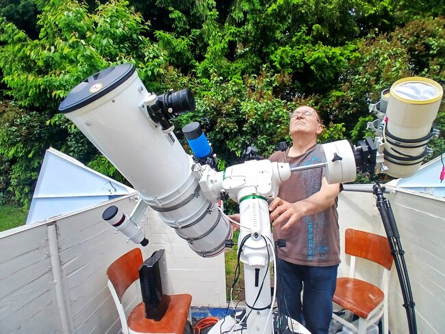 Mít vlastní hvězdárnu bylo mým snem