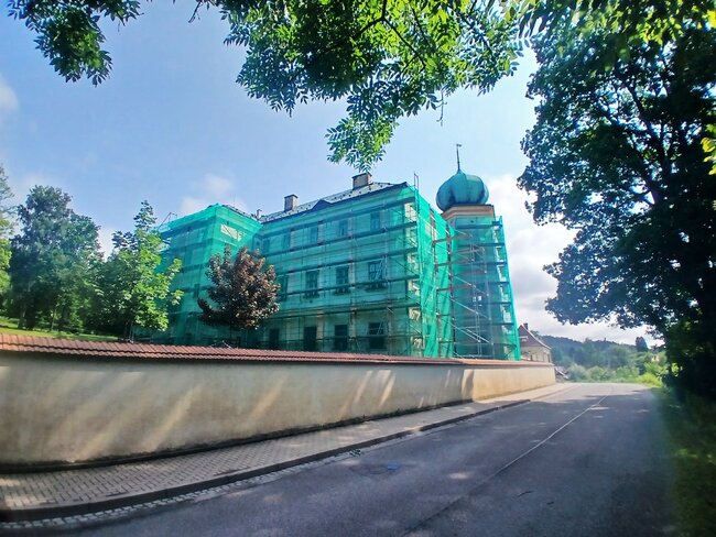 Oprava zámku v Adršpachu odhalila unikátní sgrafito