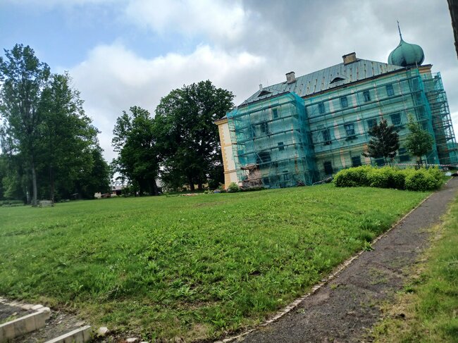 Oprava zámku v Adršpachu odhalila unikátní sgrafito