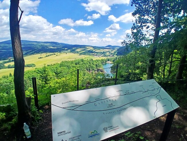 Chladivé Kamínky na polské straně Javořích hor