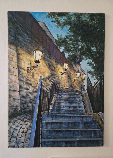 Nemaluju proto, že musím. Maluju proto, že chci