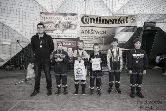 Hasičského pětiboje v Teplicích nad Metují se zúčastnilo 210 dětských závodníků