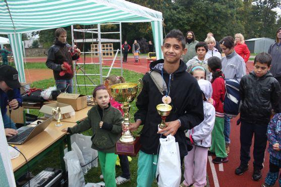 Absolutním vítězem Šedesátky Masarykovy základní školy se stal Simon Farkaš