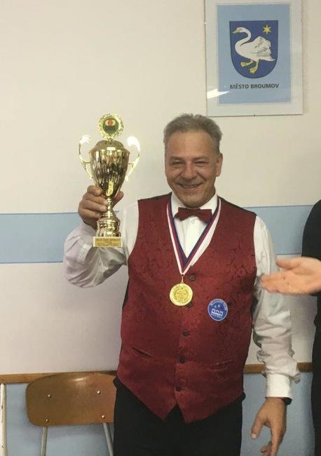 Billiard club Broumov pořádal finále Mistrovství České republiky v trojbandu na malém stole