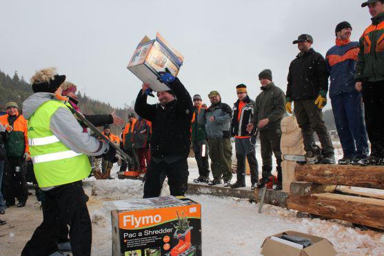 V Dolním Adršpachu si poměřili své schopnosti dřevorubci