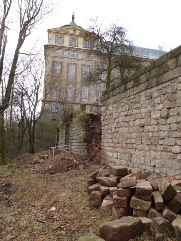 Klášter v Broumově má za sebou čtyři měsíce stavebních prací 