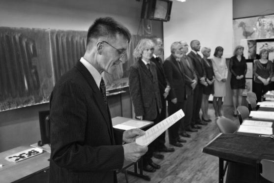 Oktáva úspěšně odmaturovala. Závěrečné slovo třídního učitele 