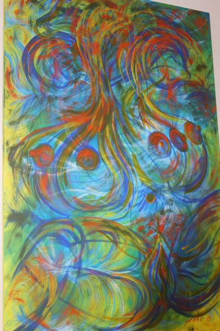 Medailon amatérského malíře Milana Vašáka 