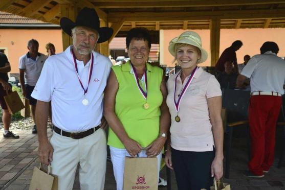 Kloboukový turnaj ovládli manželé Krulichovi a Marcela Růžičková