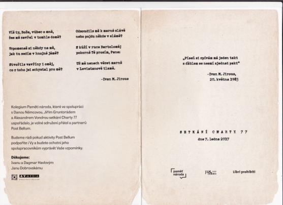 Stanislav Pitaš: Charta, můj osud