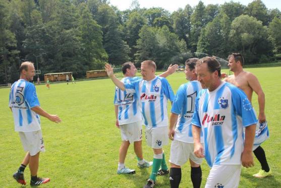 Fotbalový turnaj starých gard O pohár Teplických skal vyhrál podruhé Broumov