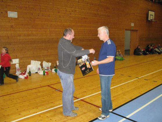 Vítězem halového fotbalového turnaje Sudety cup 2011 se stal tým Káňata