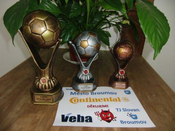 Starší přípravka Slovanu Broumov obsadila druhé místo v halovém fotbalovém turnaji O čertovský pohár