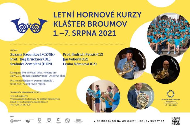 Hornové kurzy v Broumově přijímají přihlášky na léto