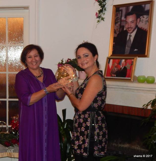 Dana Minaříková převzala cenu Marockého království