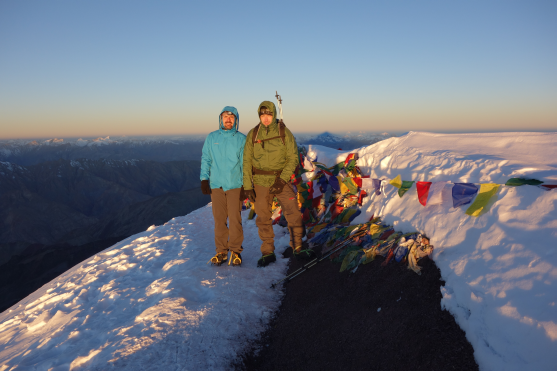 Broumovští horolezci vystoupili na šestitisícovou horu Stok Kangri