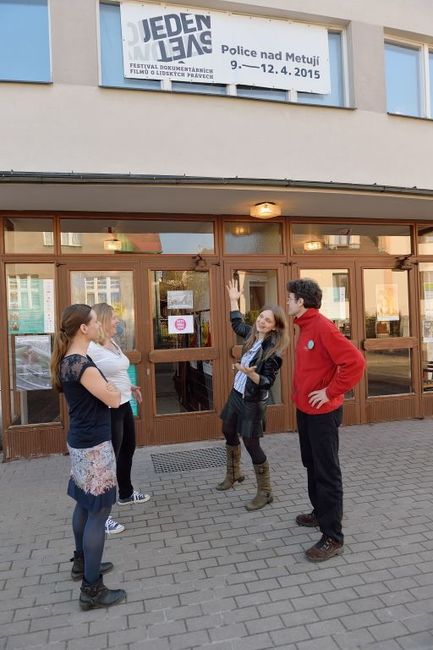 Fotografie Jana Záliše z prvního dne festivalu Jeden svět