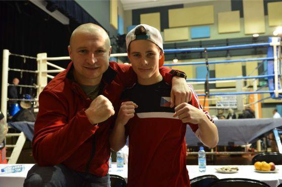 Lukáš Konečný byl hvězdou broumovského Galavečera boxu