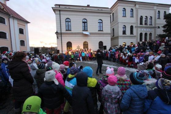 Vánoční ladění na Základní škole Hradební 