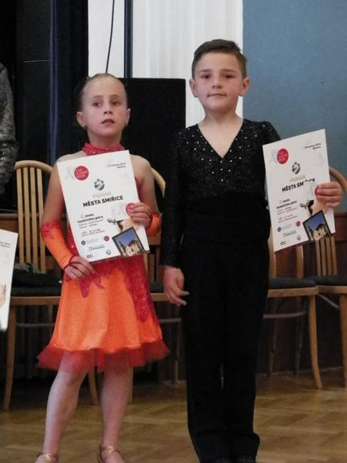 Ze Smiřic si broumovské taneční páry přivezly sedm medailí 