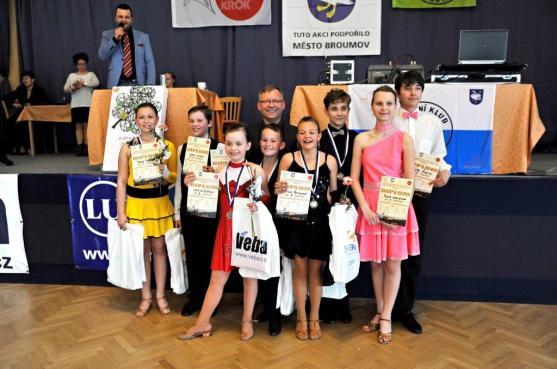 Soutěže O cenu města Broumova se zúčastnilo 111 tanečních párů 
