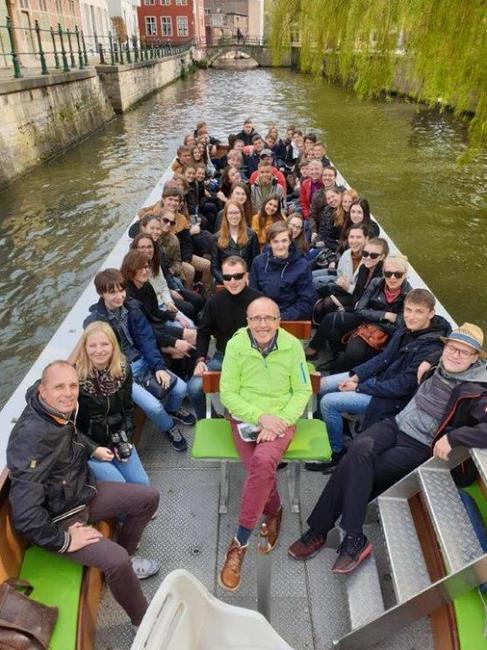 Studenti Gymnázia Broumov se toulali Lucemburskem, francouzskou Pikardií a Belgií